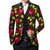 Veste Africaine Homme Motif Floral