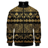 Veste Bombers Tissu Africain