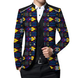 Veste de Costume Tissu Africain Homme