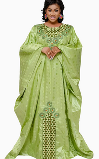 Vertement Boubou Sénégalais Femme