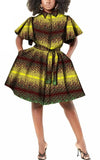 Wax Robe Africaine Moderne